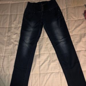 High waisted jeggings